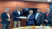 FBCCI President Md. Jashim Uddin met FICCI President Subhrakant Panda at the Federation House