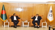 Business leaders from Bangladesh Specialised Textile Mills & Powerloom Industries Association